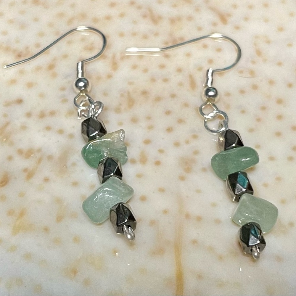 Green Aventurine Earrings
